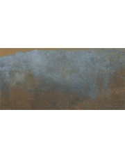 Gres METALLIC URBAN 60X120 płytka matowa niebieska imitująca metal  